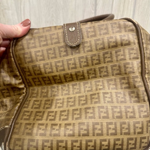 Vintage Fendi Zucca Mini Duffel Bag - Picture 11 of 13